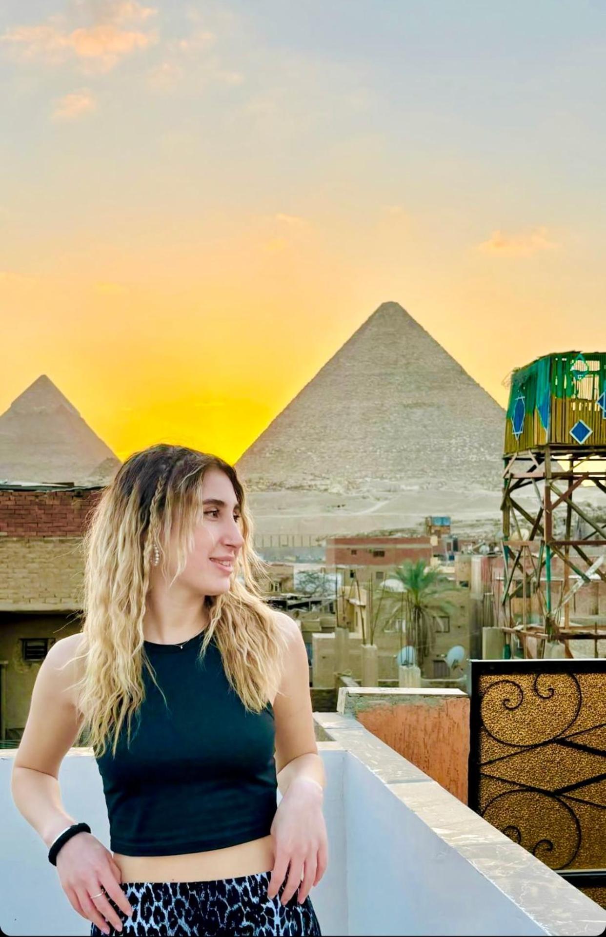 Apartament Horus Pyramids View Kair Zewnętrze zdjęcie