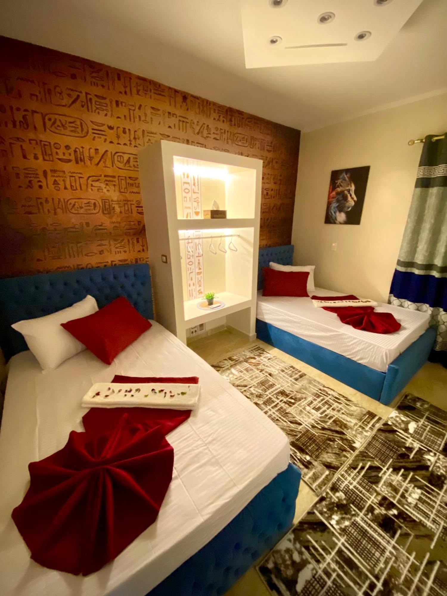Apartament Horus Pyramids View Kair Zewnętrze zdjęcie