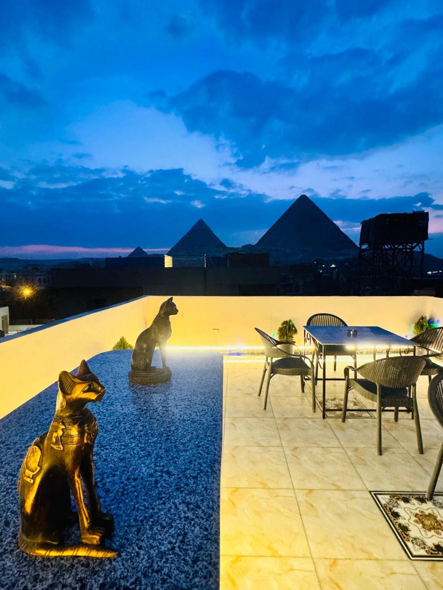 Apartament Horus Pyramids View Kair Zewnętrze zdjęcie